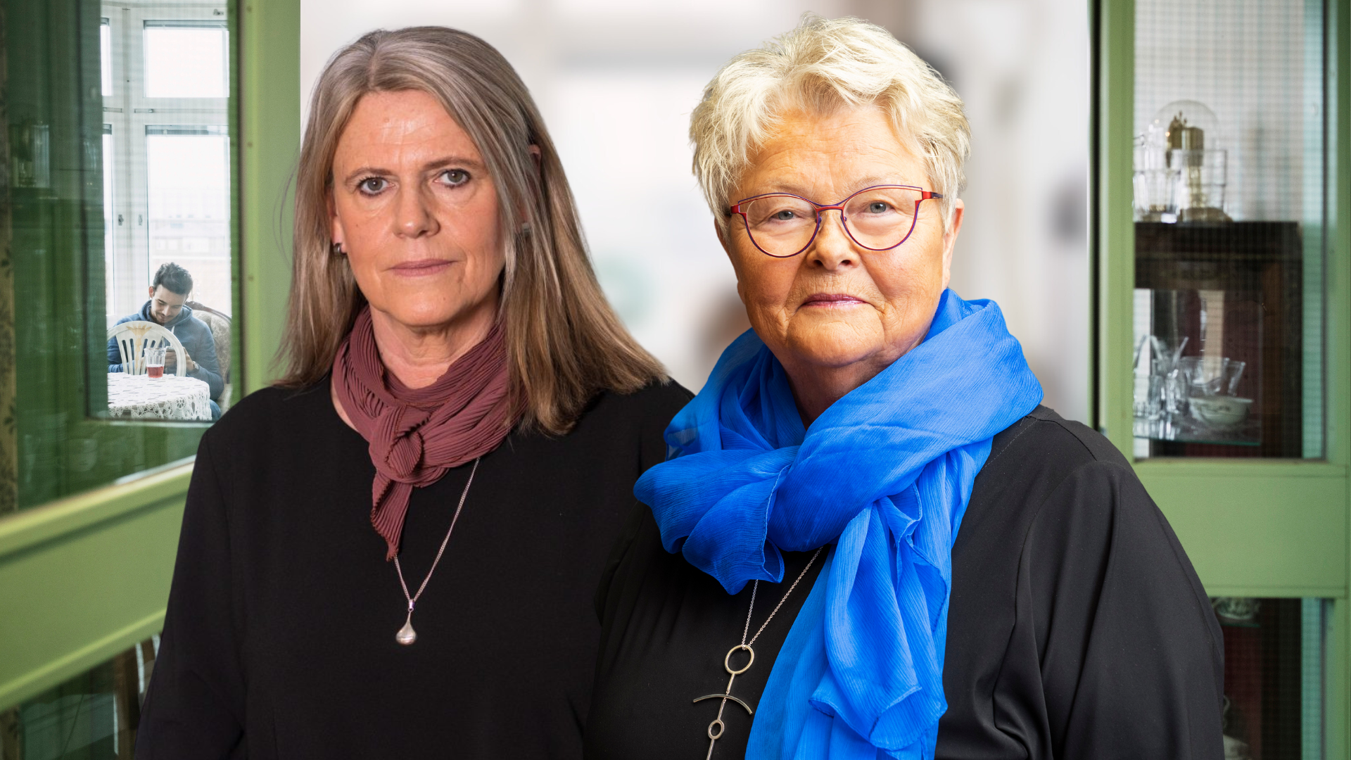 Antje Dedering och Eva Eriksson