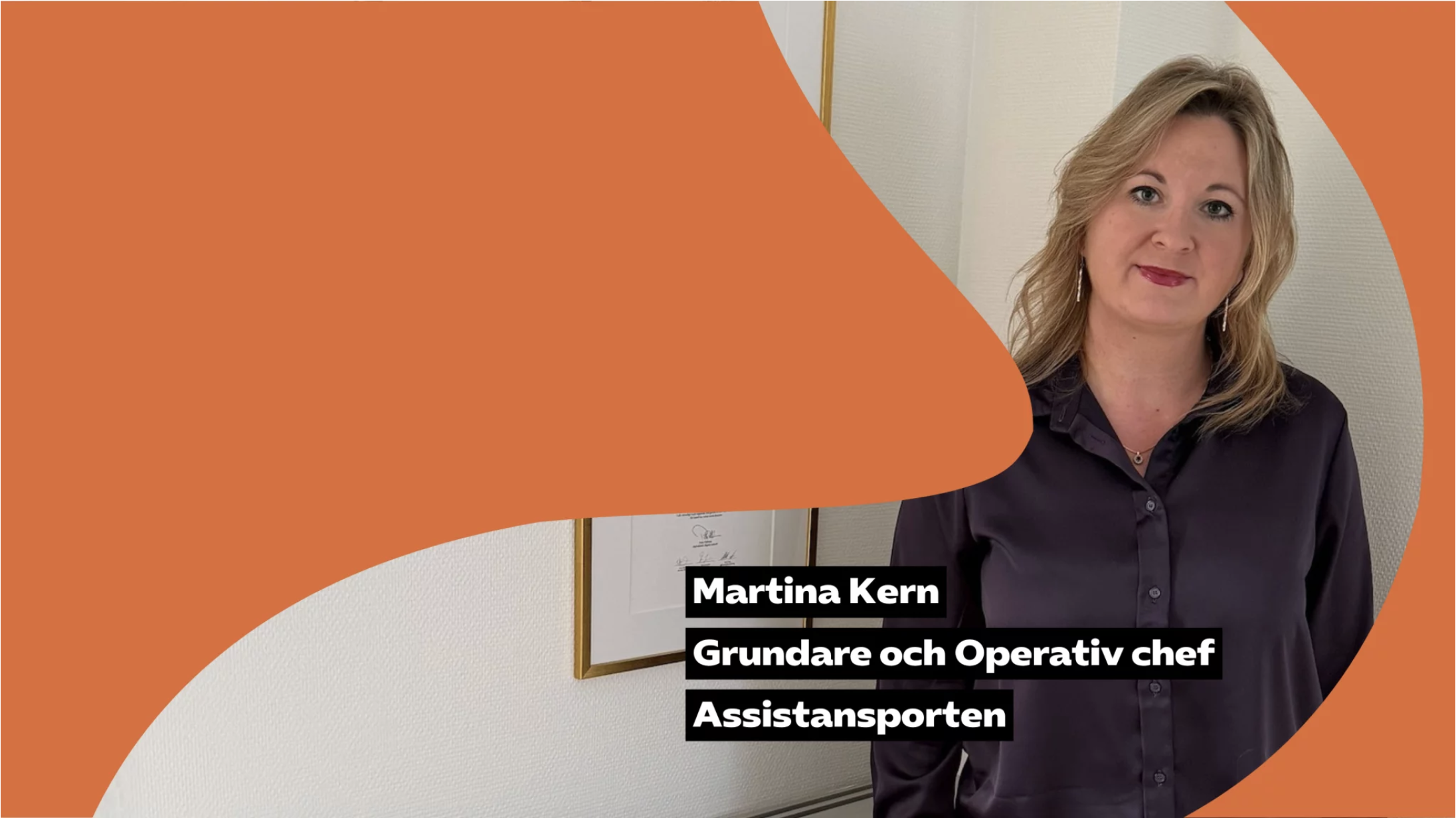 Martina Kern, grundare och operativ chef Assistansporten